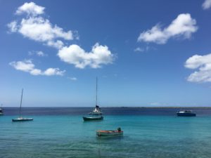 Uitzicht op Klein Bonaire